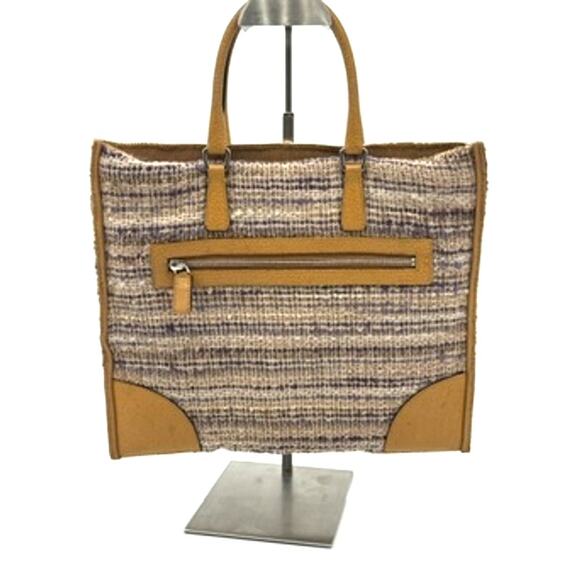 Vintage Prada Enameled Metal Triangle Tote with COA - Picture 8 of 12